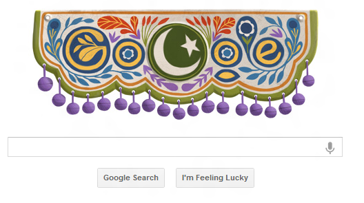 Google Doodle for Pakistan's Independence Day